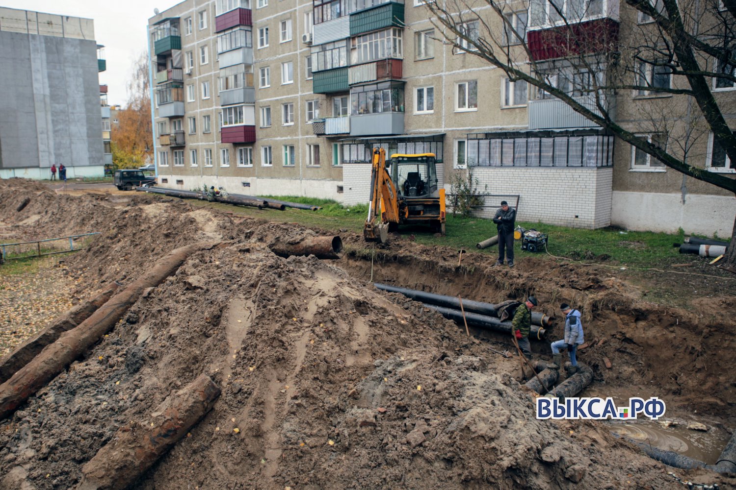 Жилые дома в Выксе на сутки остались без отопления